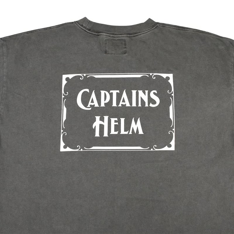 CAPTAINS HELM - #HELM VINTAGE LOGO TEE | east v