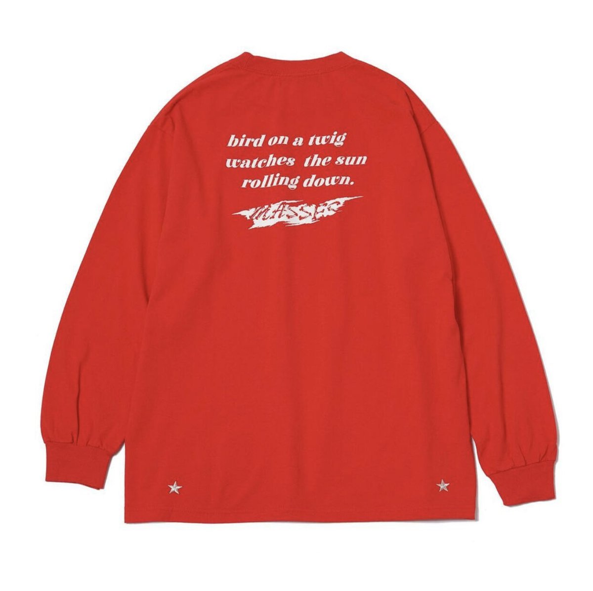 M&M × MASSES - PRINT L/S T-SHIRT P-2 FL | east M&M × MASSES - PRINT L/S T-SHIRT P-2 FL | east