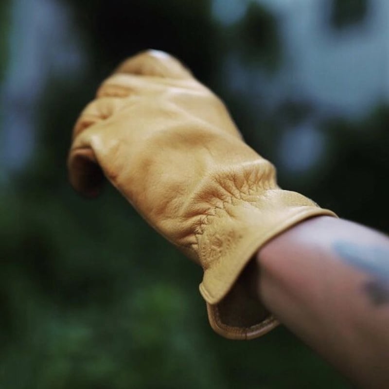 小物 LAMP GLOVES UTILITY GLOVE SHORTY CAMEL Lamp gloves -Utility glove Shorty- Camel