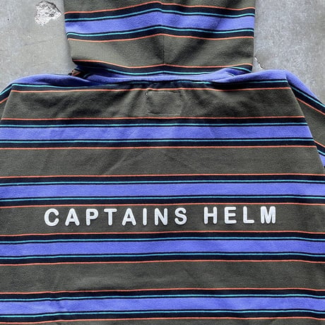 CAPTAINS HELM - #BORDER HOODED TEE