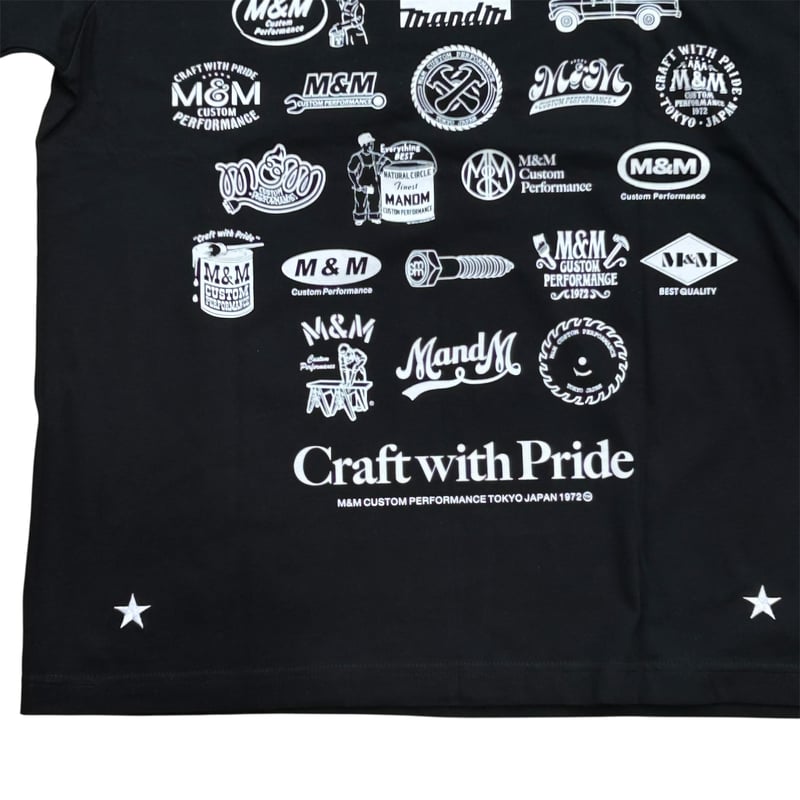 M&M CUSTOM PERFORMANCE - LOGO TEE 25-MMT-10 |
