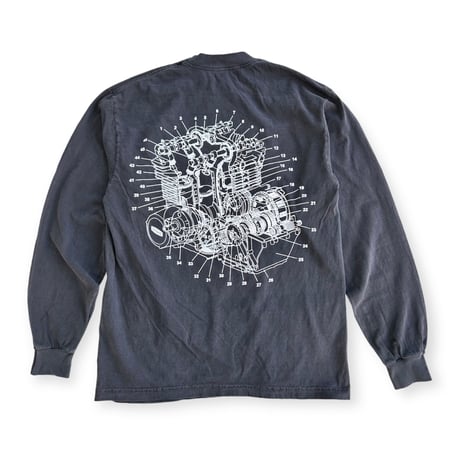 E.V.O - EXPLODED L/S TEE - 900 SUPER 4