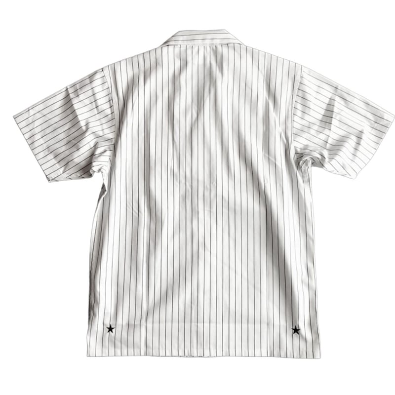 M&M CUSTOM PEFORMANCE - STRIPE WORK SHIRT (OFF