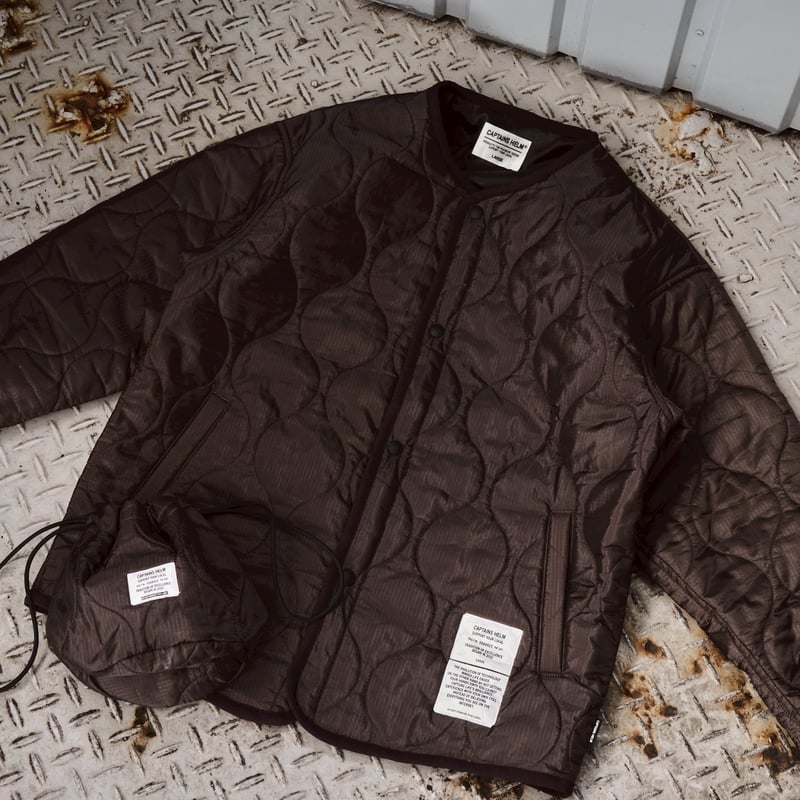 CAPTAINS HELM - #QUILTING LINER JACKET | east v
