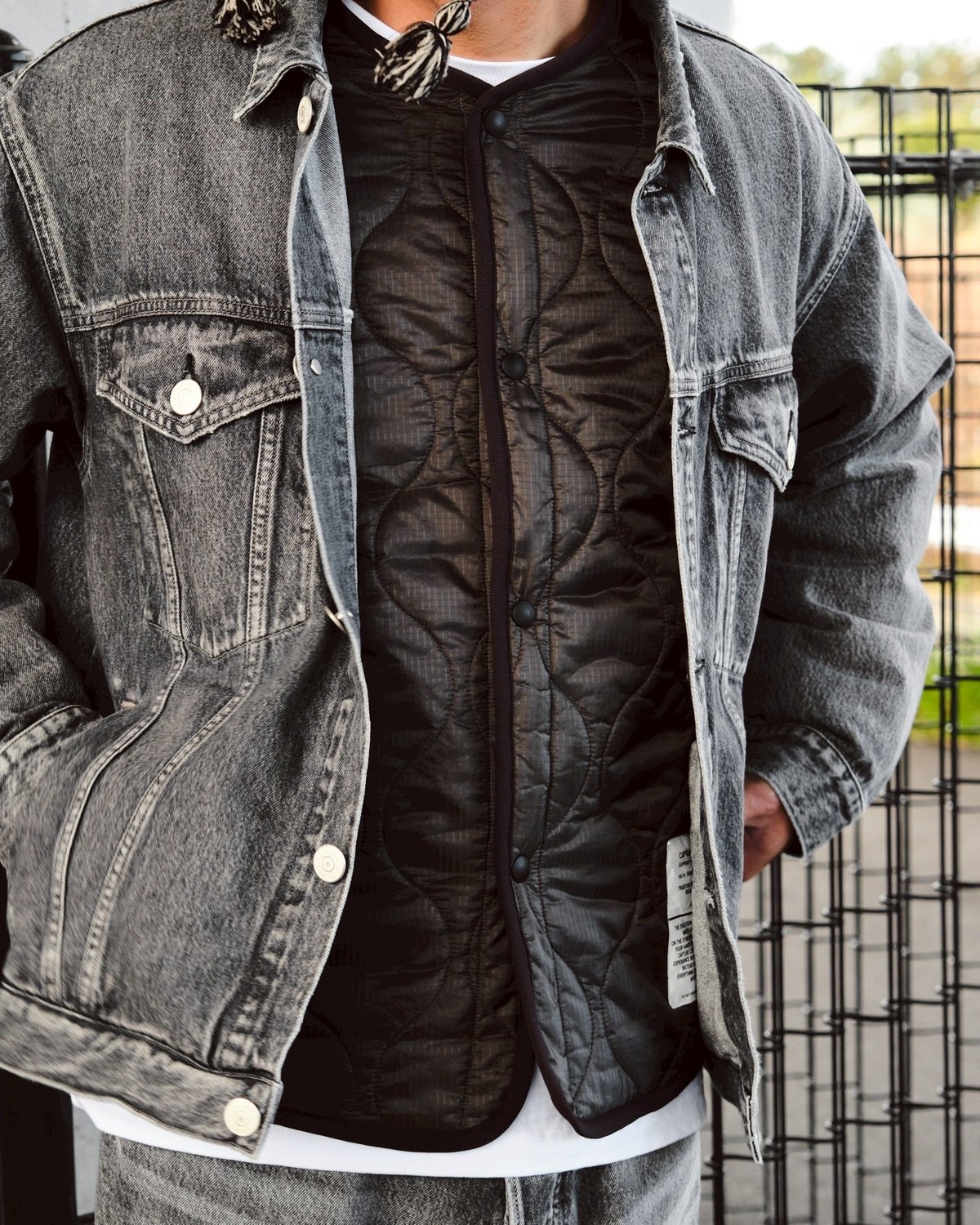 CAPTAINS HELM - #QUILTING LINER JACKET | east v