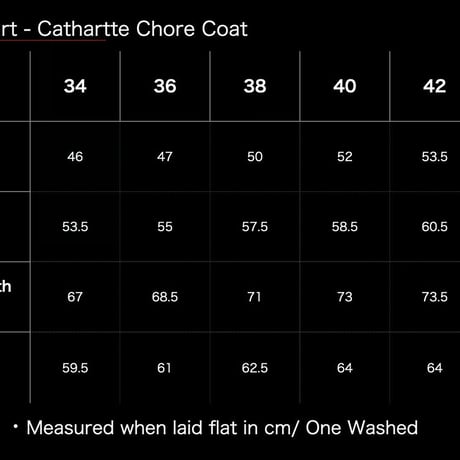 TCB JEANS - Cathartt Chore Coat 10OZ