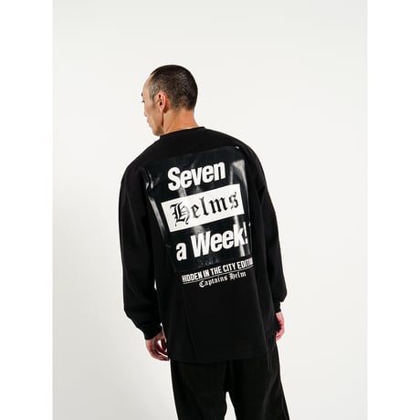 CAPTAINS HELM - #SEVEN A WEEK LS TEE