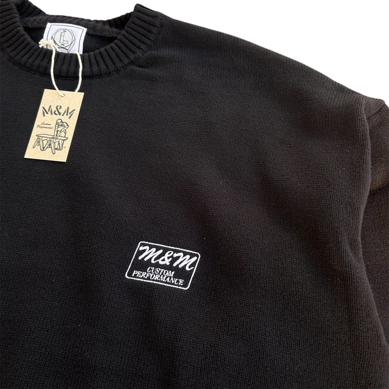 M&M CUSTOM PERFORMANCE - COTTON KNIT SWEATER 25
