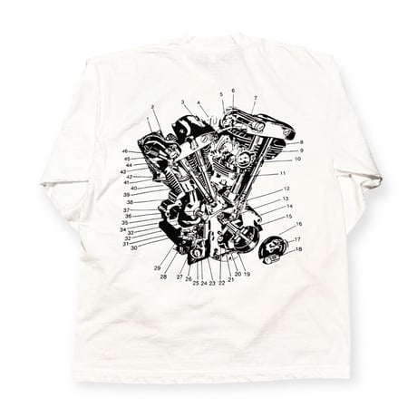 E.V.O - EXPLODED L/S TEE - SHOVEL HEAD