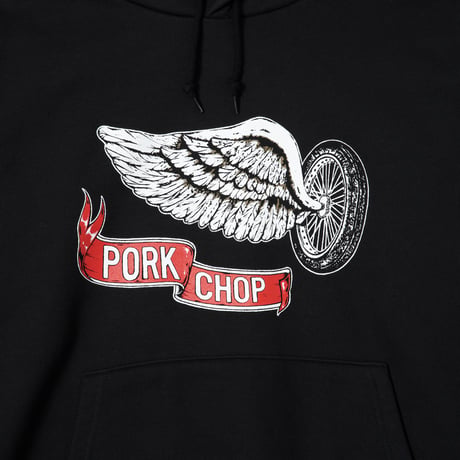 PORKCHOP GARAGE SUPLLY - FLYING WEEL P HOODIE