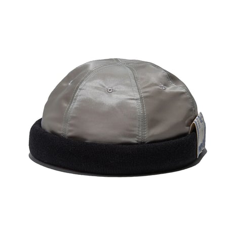 THE H.W. DOG & CO.  - MA-1 ROLL CAP - BLACK