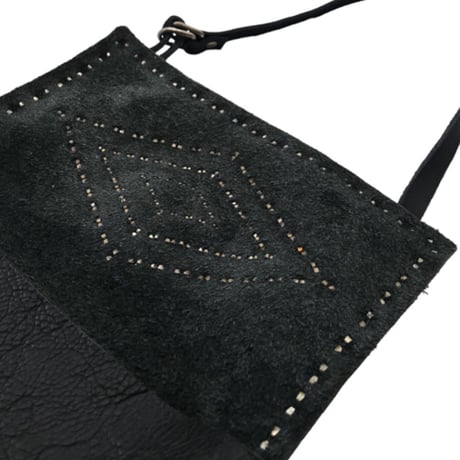 STAND REPAIR WORKS × east village OTHER - LEATHER SACOCHE - (Type A)