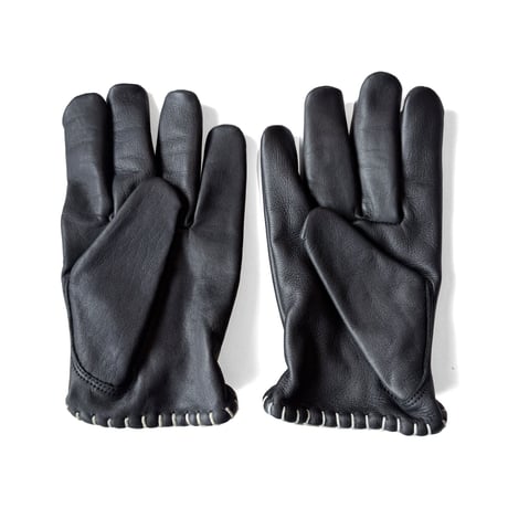 SIGNAL GLOVE - No.01 BLACK / white lace
