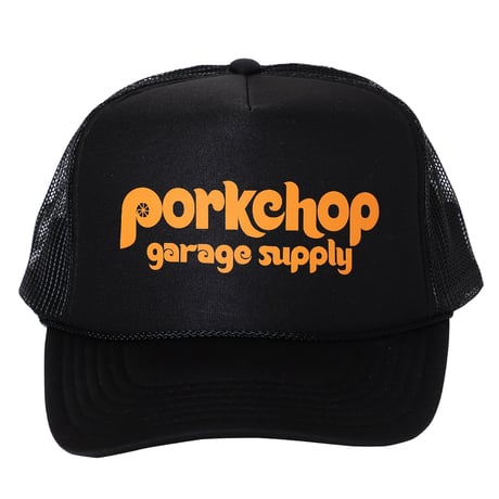 PORKCHOP GARAGE SUPLLY - WHEEL LOGO MESH CAP