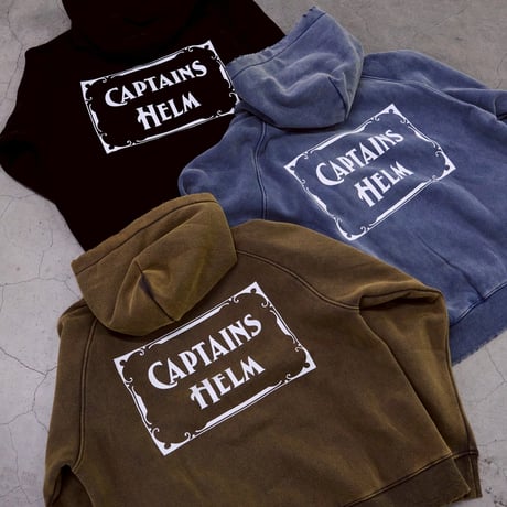CAPTAINS HELM - #VINTAGE LOGO HOODIE