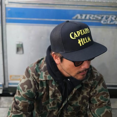 CAPTAINS HELM - #CLASSIC LOGO MESH CAP