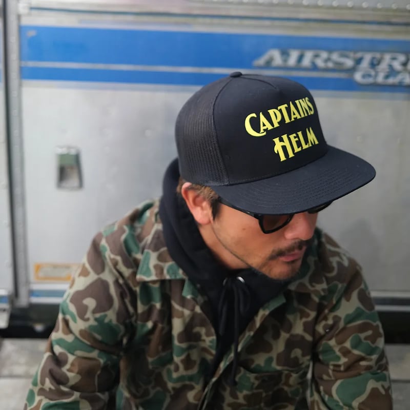 CAPTAINS HELM - #CLASSIC LOGO MESH CAP | east v