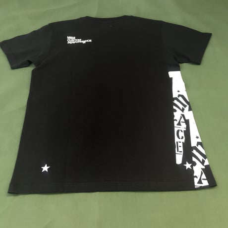 M&M CUSTOM PERFORMANCE - PRINT S/S TEE 21-MT-011 (BLACK)