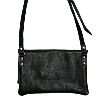 STAND REPAIR WORKS × east village OTHER - LEATHER SACOCHE - (Type J w/STONE)