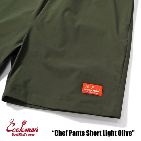 COOKMAN - (PCG) Chef Pants Short Light