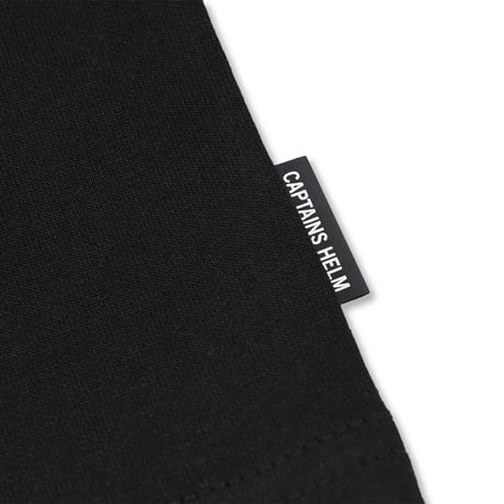 CAPTAINS HELM - #P.F.P.S. RELAX S/S TEE -BLACK