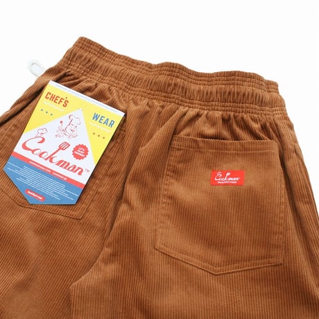 COOKMAN - Chef Pants Short Corduroy