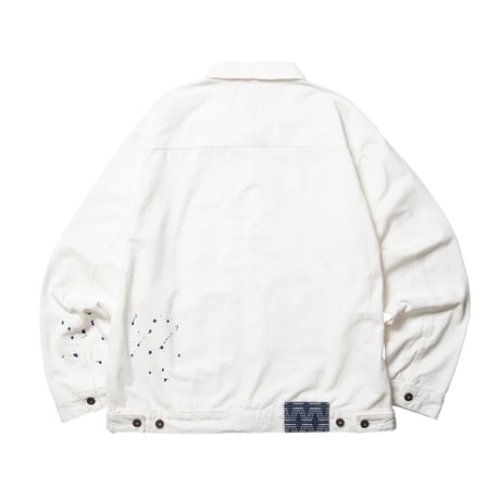 LIBERAIDERS - GARMENT DYED TRUCKER JACKET 73005