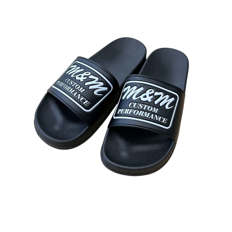 M&M CUSTOM PERFORMANCE サンダル 25MMG05 ブラック M&M CUSTOM PERFORMANCE - SANDALS 25MMG05 | eas