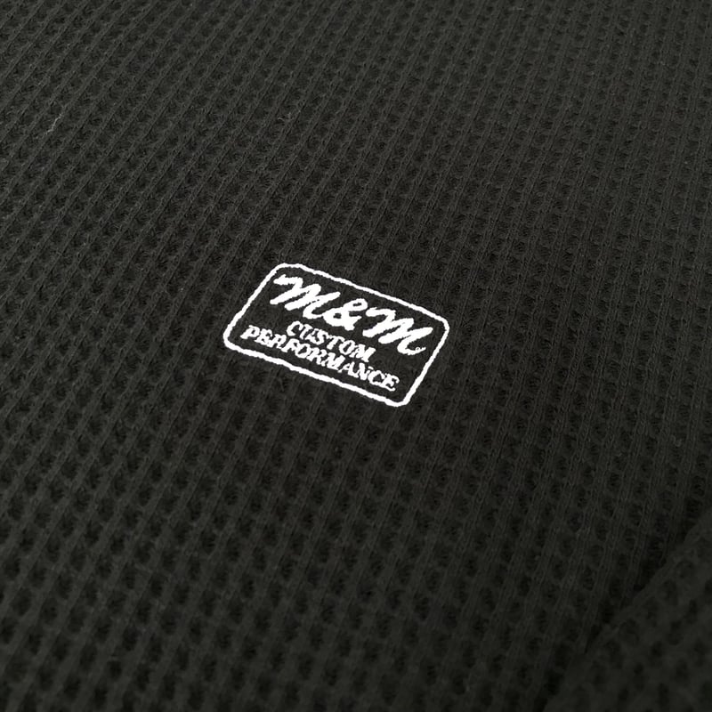 M&M custom performance ワッフルシャツ M&M CUSTOM PERFORMANCE - WAFFLE L/S T-SHIRT (23