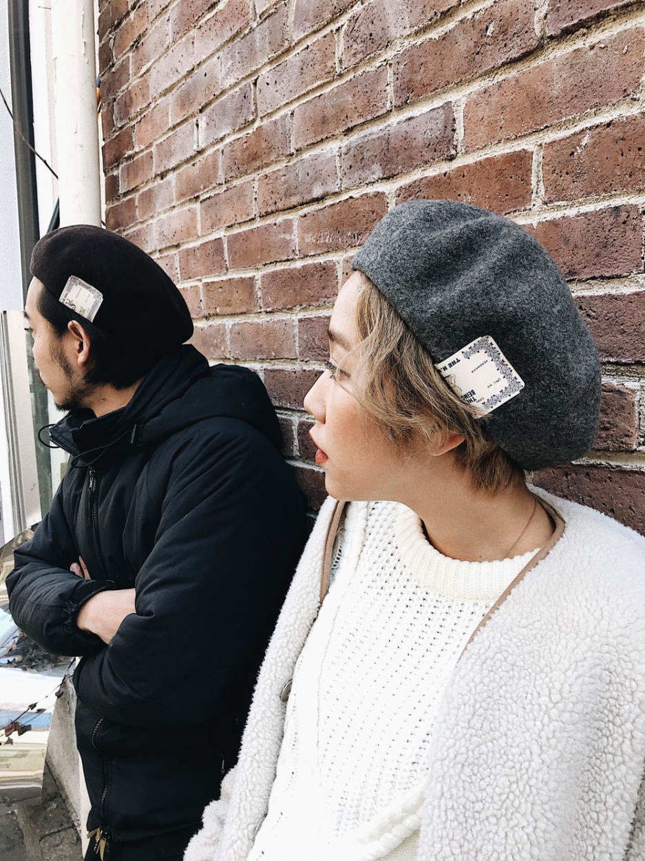 帽子 THE H.W. DOG&CO BASIC BERET D-00219 THE H.W. DOG&CO. - BASIC BERET D-00219 | east v