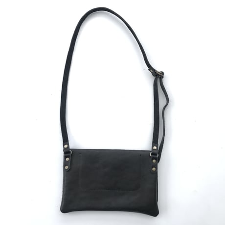 STAND REPAIR WORKS × east village OTHER - LEATHER SACOCHE - (Type C w/STONE)