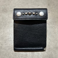 STAND REPAIR WORKS - MONEYCLIP WALLET "BLACK" Studs Ver.