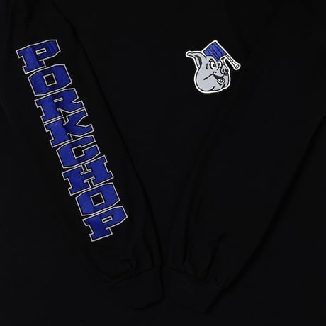 PORKCHOP GARAGE SUPPLY - P College L/S TEE