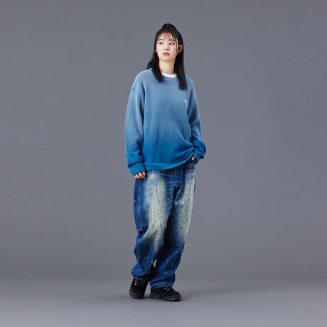 LIBERAIDERS - DENIM SARROUEL PANTS 77701