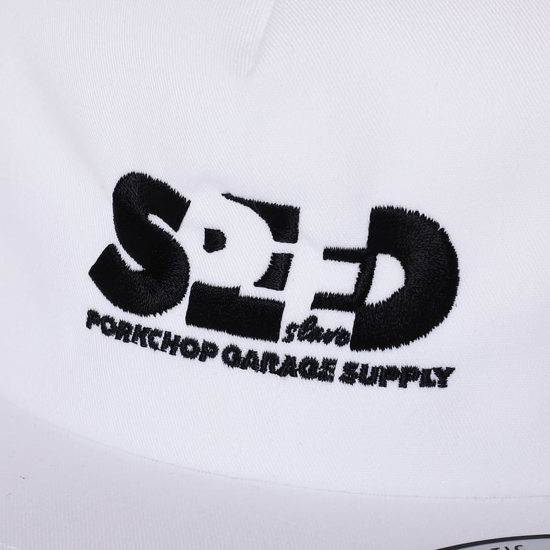 ジャケット・アウター PORKCHOP GARAGE SUPPLY / SPEED SLAVE JKT PORKCHOP - SPEED SLAVE CAP (BLK/WHT/BGD) | east
