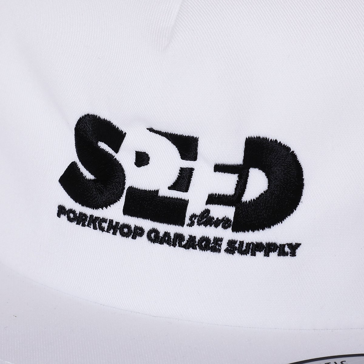 PORKCHOP - SPEED SLAVE CAP (BLK/WHT/BGD) | east