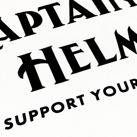 CAPTAINS HELM - #SYL LOGO SS TEE