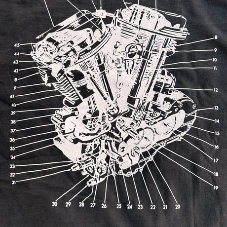 E.V.O - EXPLODED L/S TEE - PAN HEAD