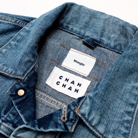 ChahChah - "Wrangler × Chah" ChahRemake Denim Jacket “LOVE”