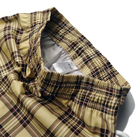 COOKMAN - Chef Pants Short Tartan Beige
