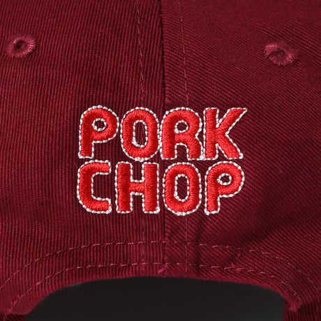 PORKCHOP GARAGE SUPLLY - P WAPPEN CAP/BURGUNDY