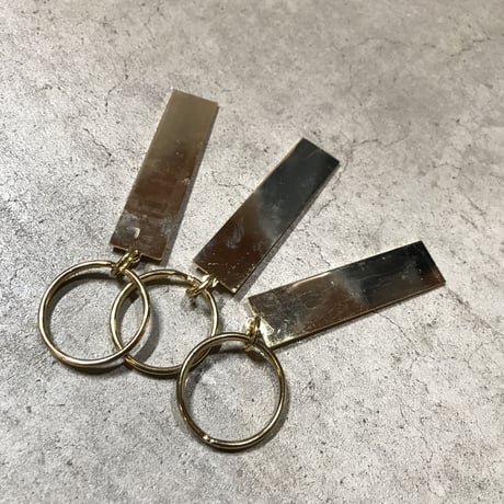 1970s Hot Rod Metal Key Chains