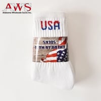 AWS (アラバマホールセールソックス) - 3P Durable & Comfortable Crew Socks