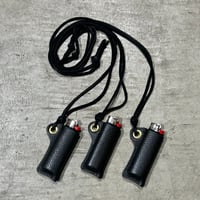 STAND REPAIR WORKS - LEATHER LIGHTER CASE (BIC)