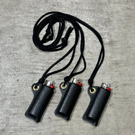 STAND REPAIR WORKS - LEATHER LIGHTER CASE (BIC)