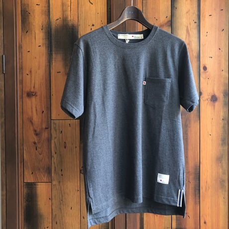 BLUE SAKURA - STEP T-SHIRT【ダークグレー】