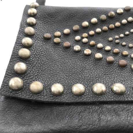 STAND REPAIR WORKS × east village OTHER - LEATHER SACOCHE - (Type C)
