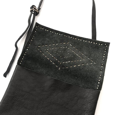 STAND REPAIR WORKS × east village OTHER - LEATHER SACOCHE - (Type B)