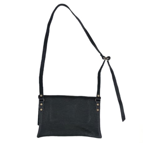 STAND REPAIR WORKS × east village OTHER - LEATHER SACOCHE - (Type E w/STONE)