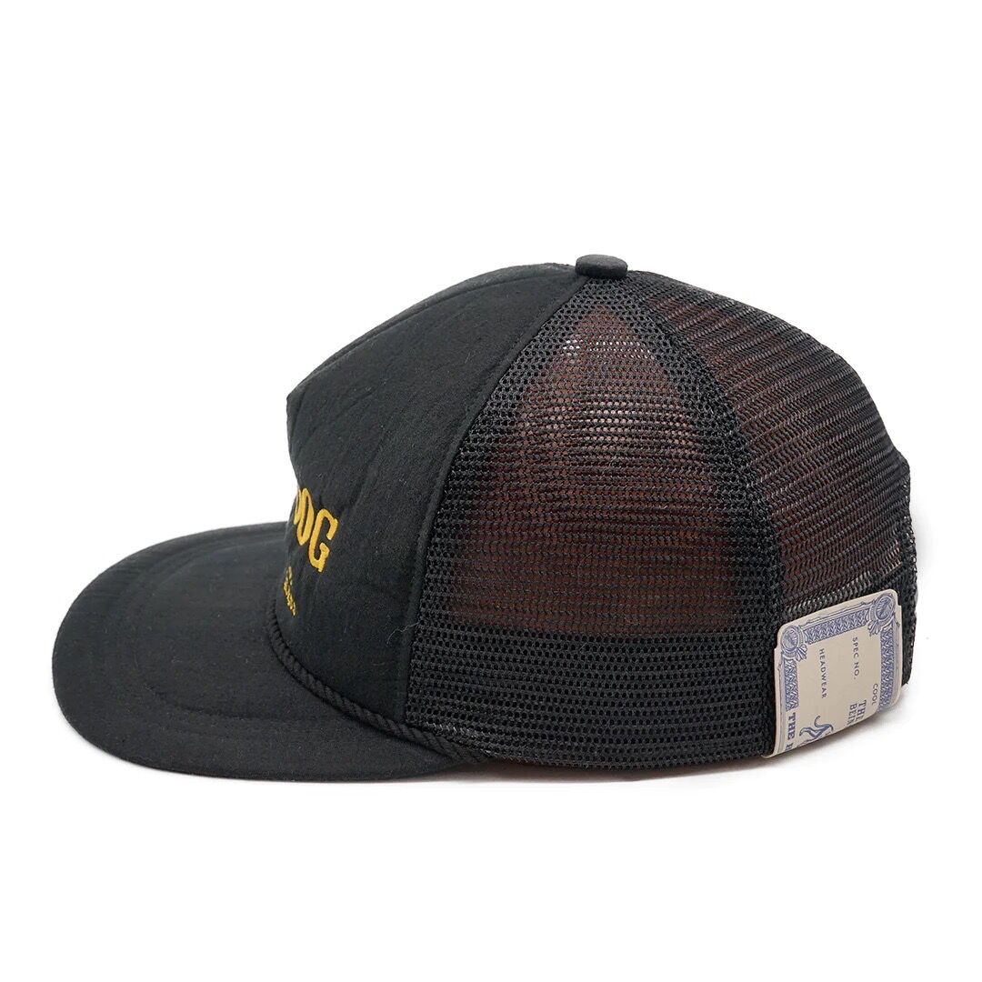 THE.H.W DOG&CO キャップ　レザー THE H.W DOG&CO ドッグアンドコー 2tone leather cotton cap